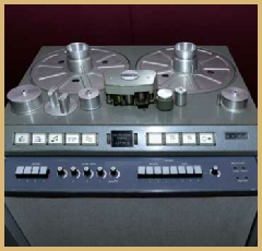 Studer J37 four track tape recorder - the type used to record 'Sergeant Pepper'